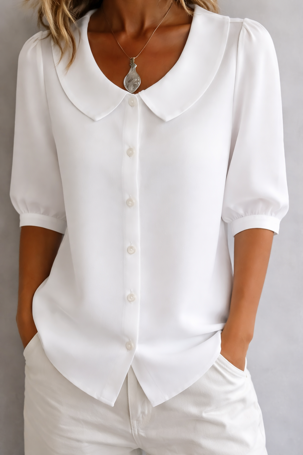 Petra | Collared Blouse