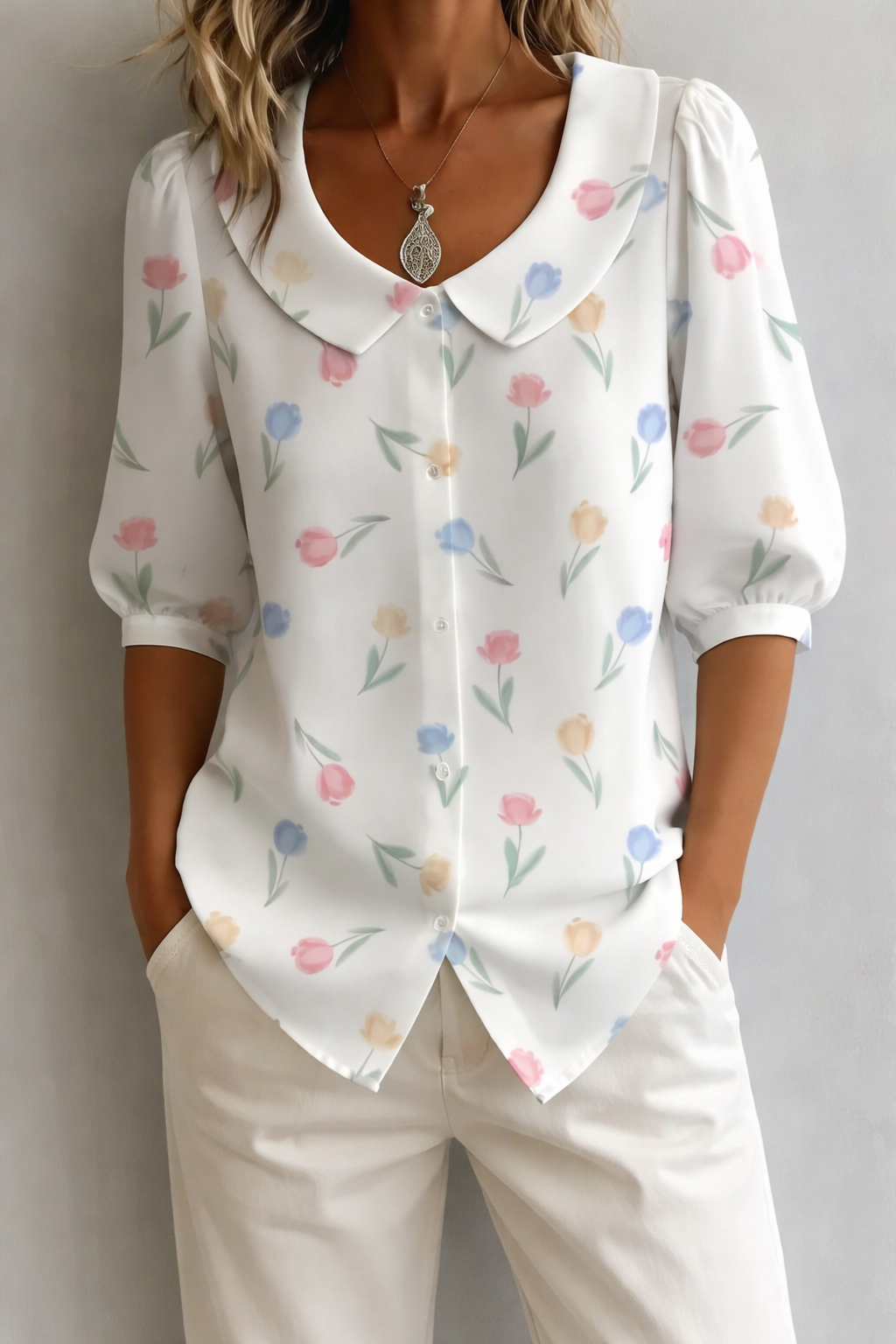 Sabine | Floral Blouse