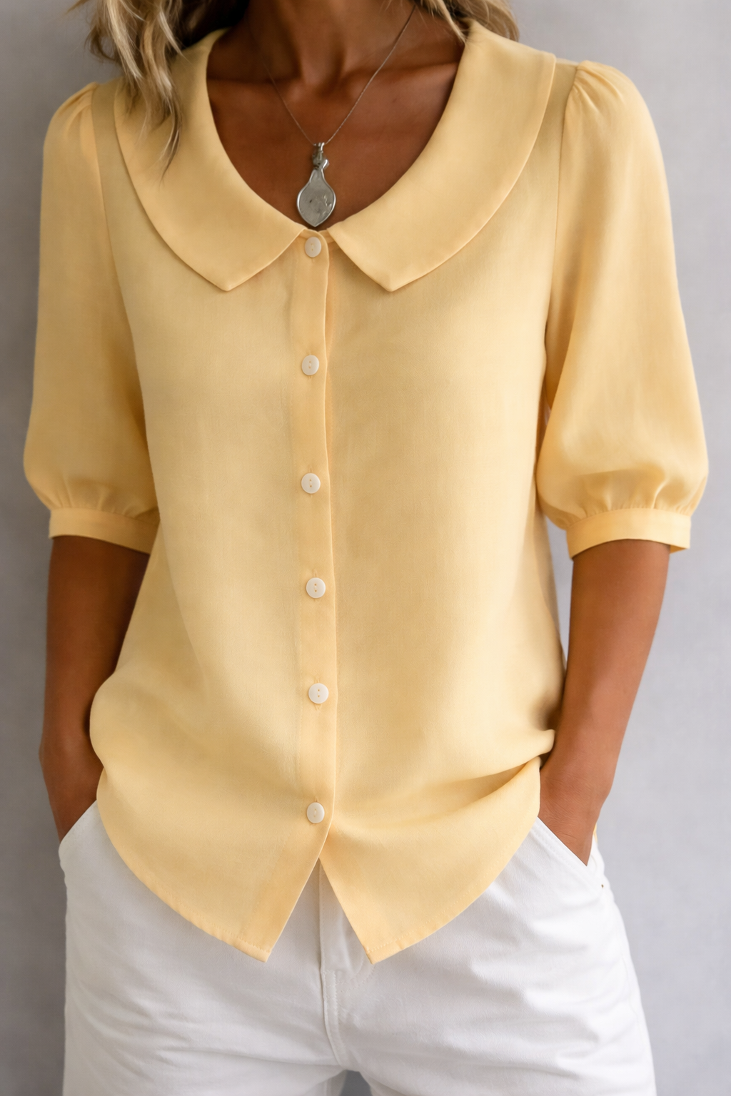 Perdita| Collared Blouse