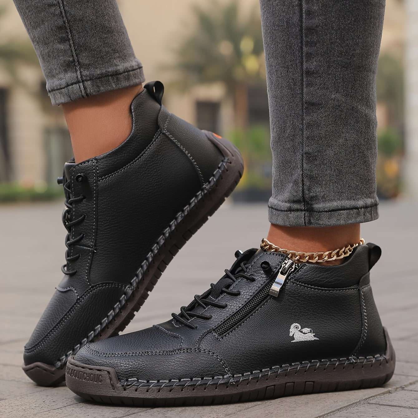 Mila | Supportive Orthopaedic Zip Trainers