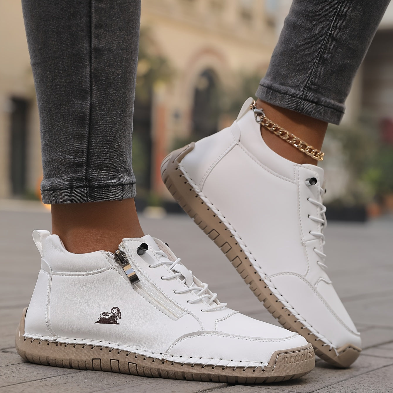 Mila | Supportive Orthopaedic Zip Trainers