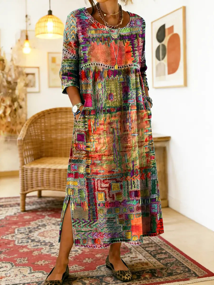Abby | Elegant Casual Ethnic Dress