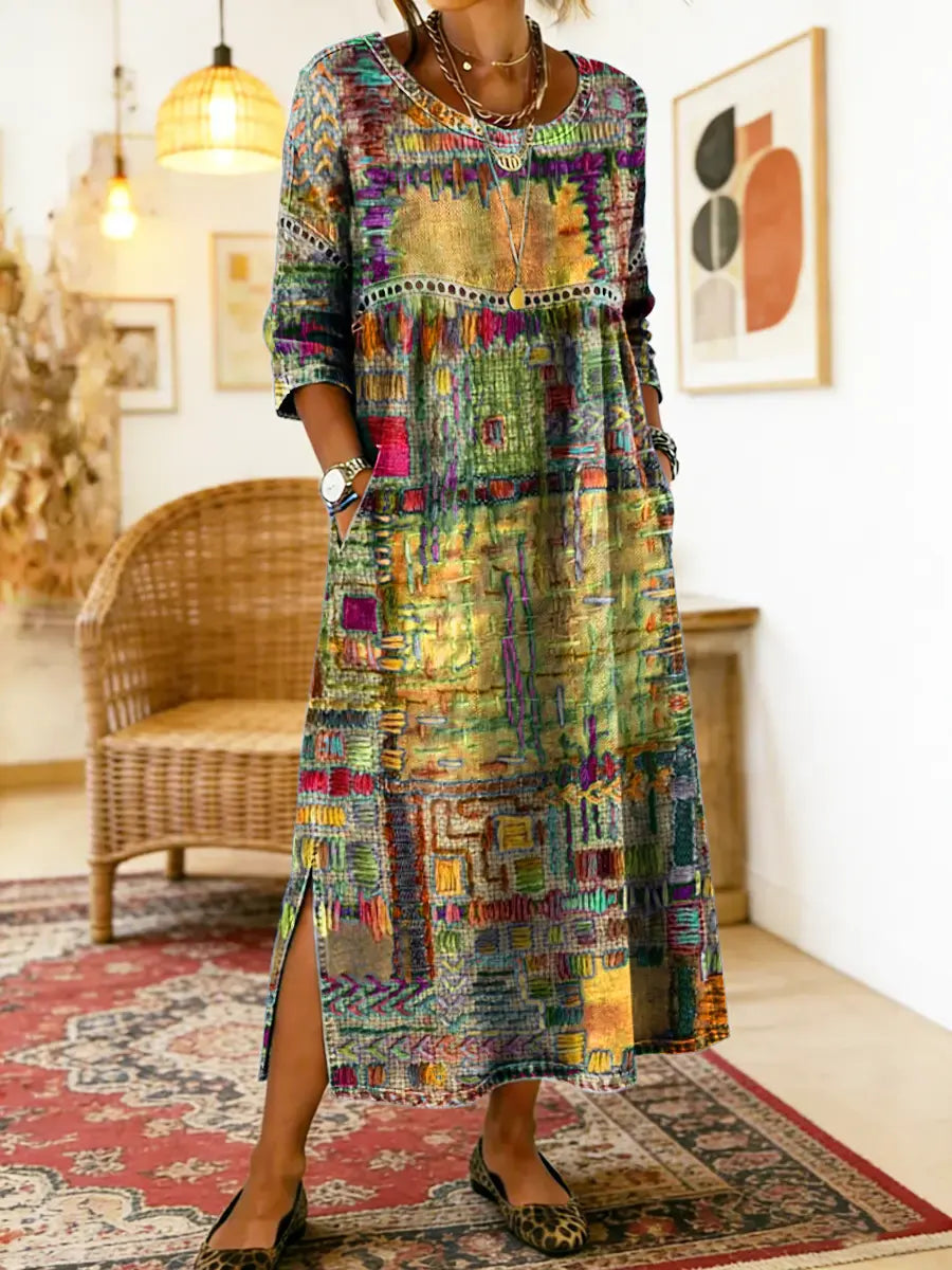 Abby | Elegant Casual Ethnic Dress