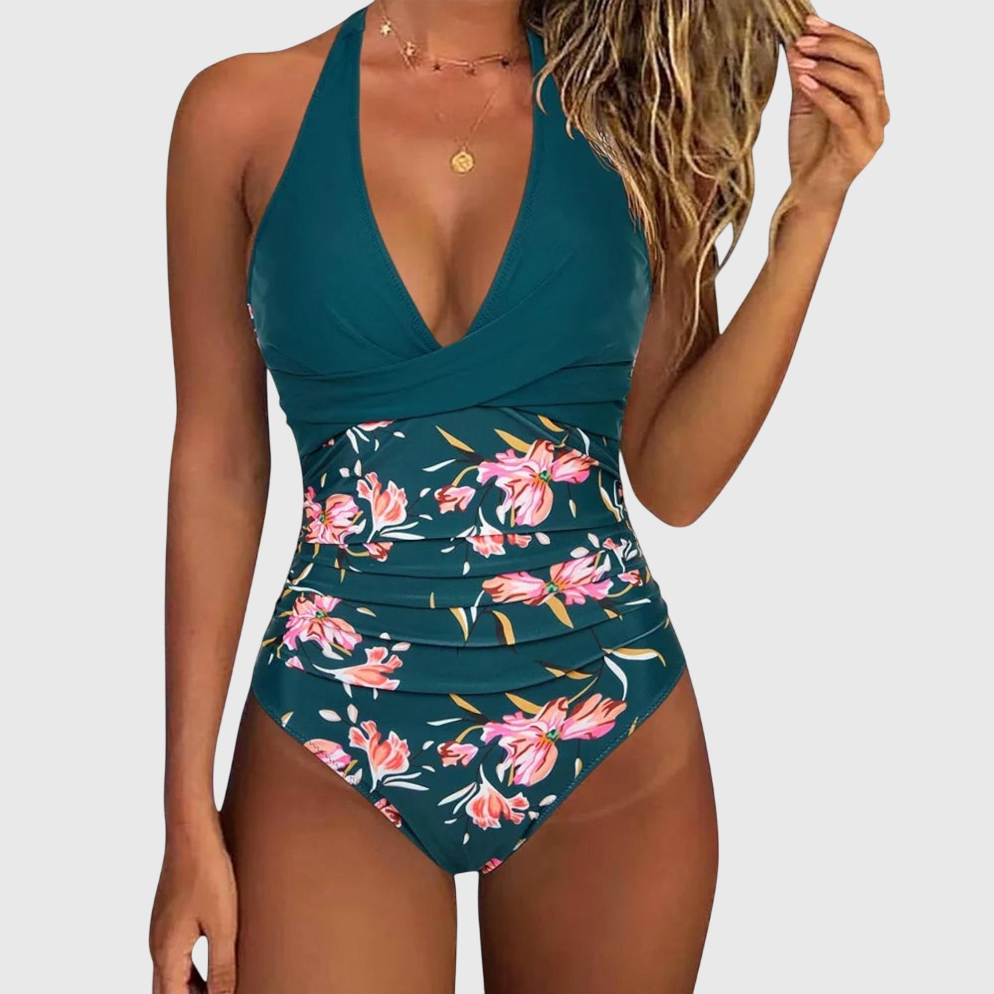 Florence | Elegant Women’s V-Neck Swimsuit