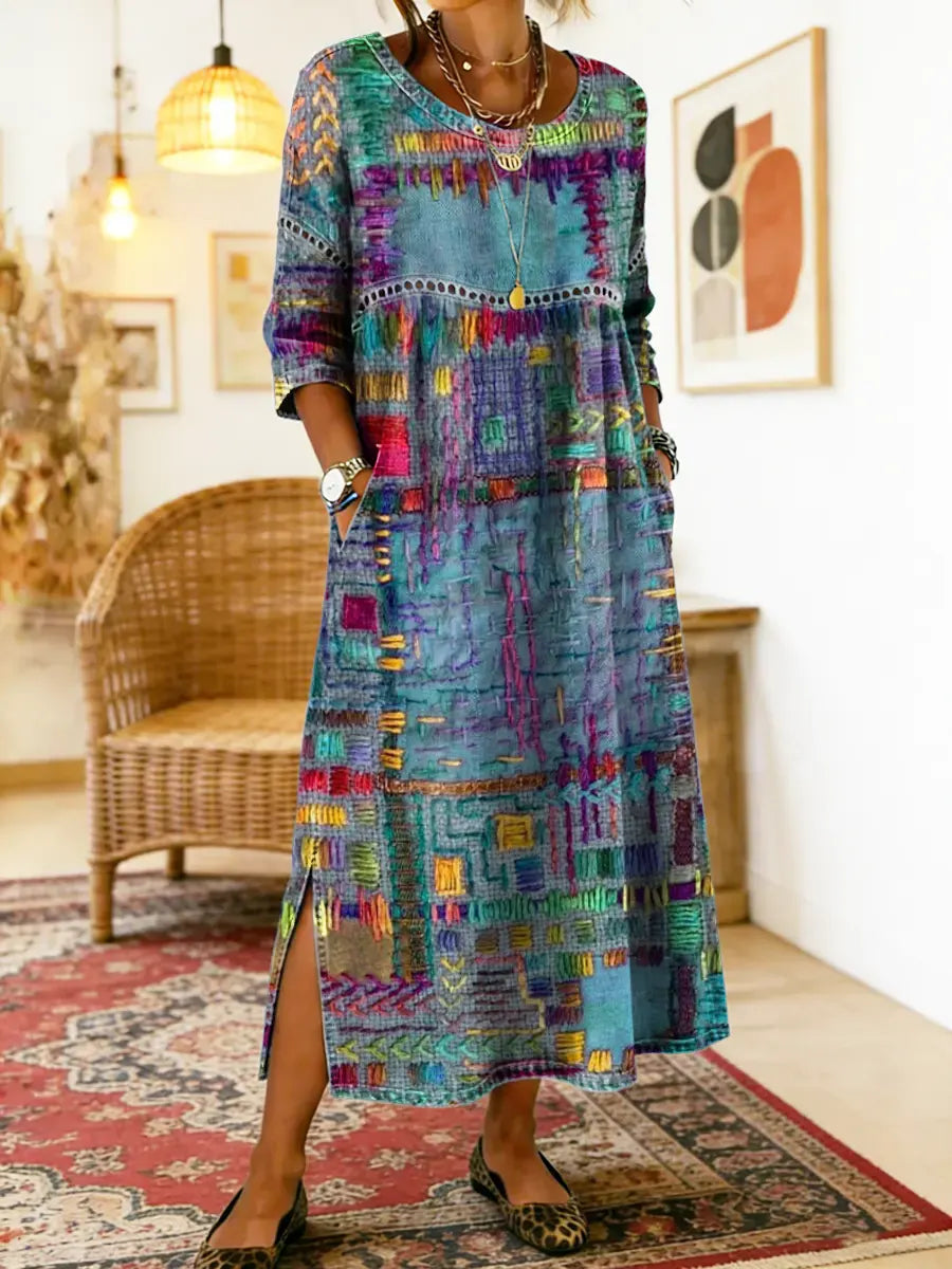 Abby | Elegant Casual Ethnic Dress
