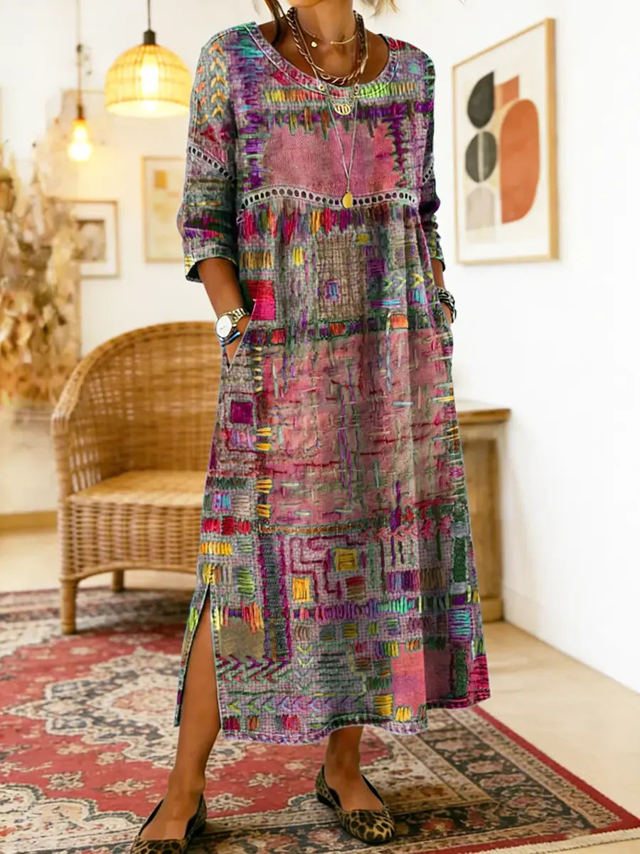 Abby | Elegant Casual Ethnic Dress