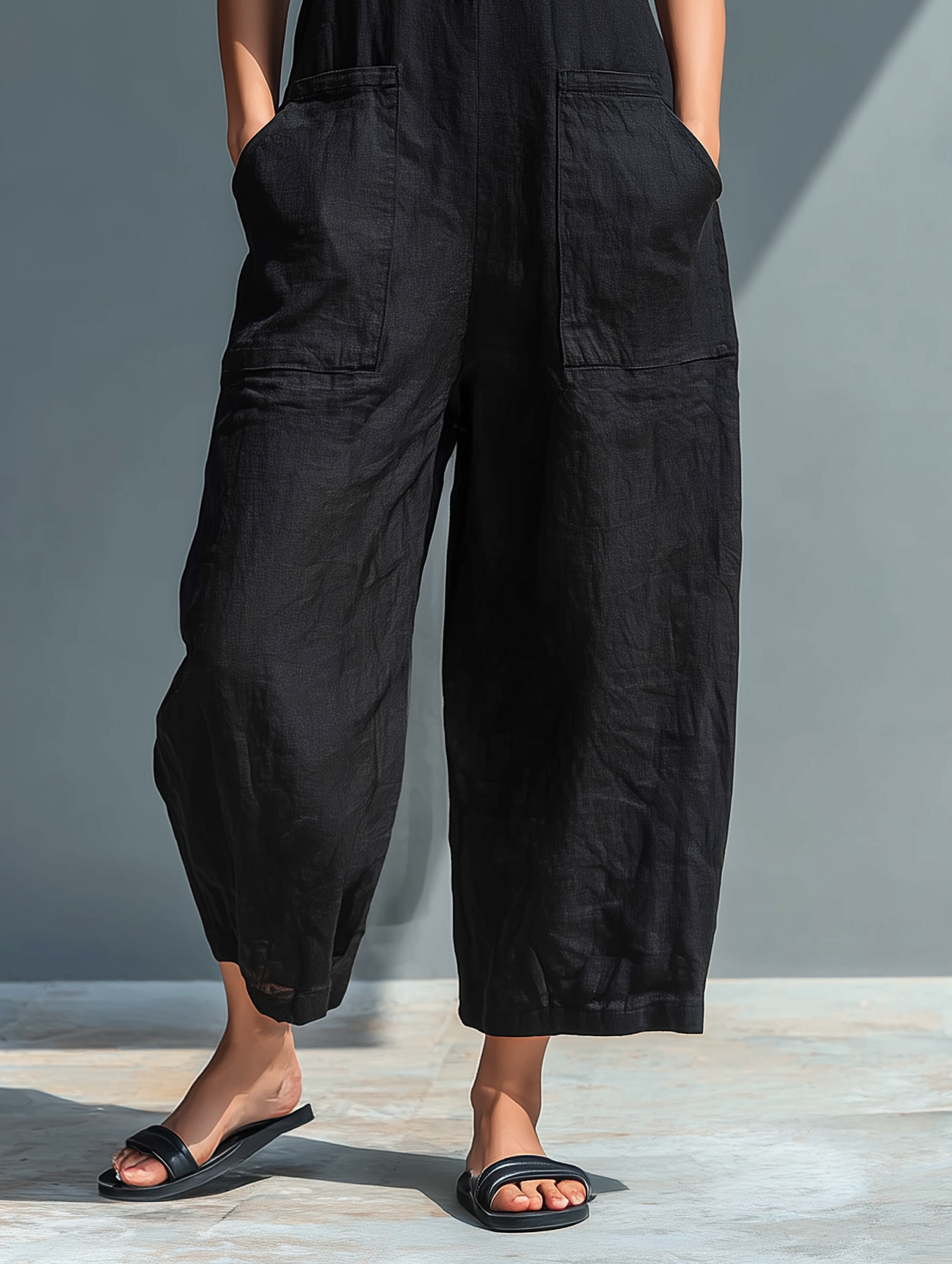 Grace | Relaxed Fit Pocket Jumpsuit