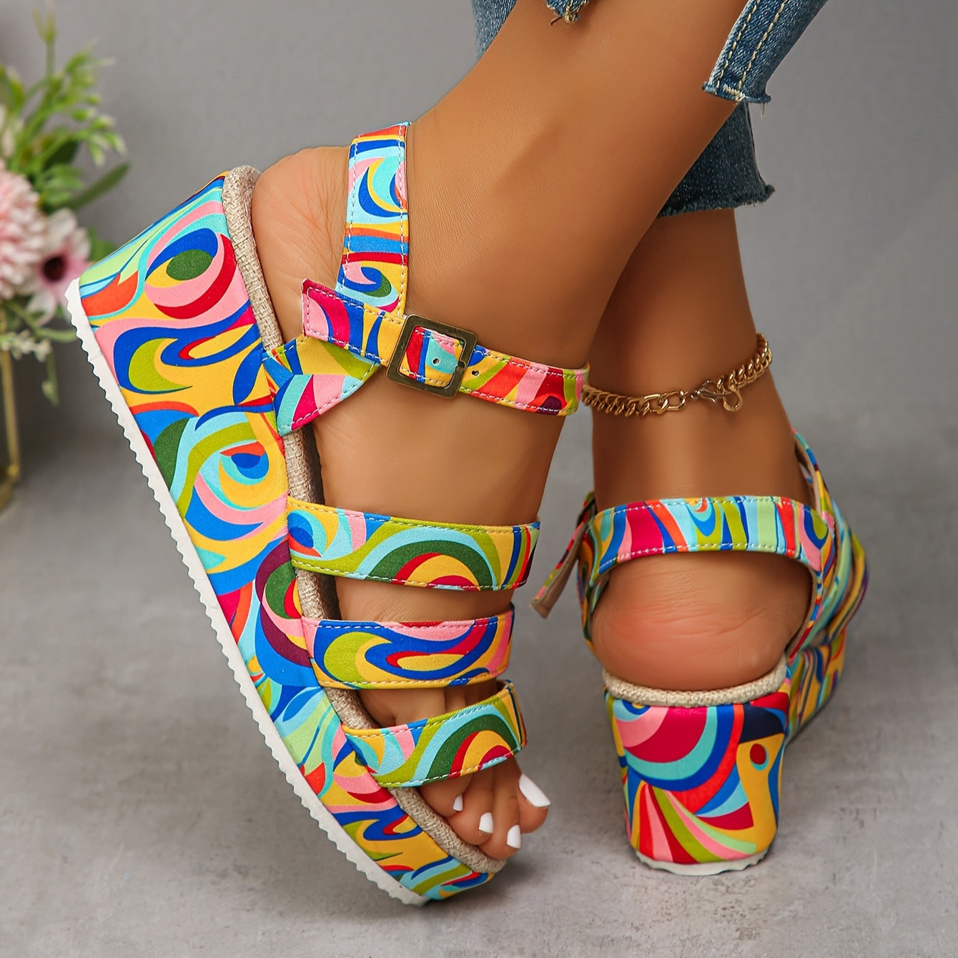 Isla | Casual Ankle Strap Sandals