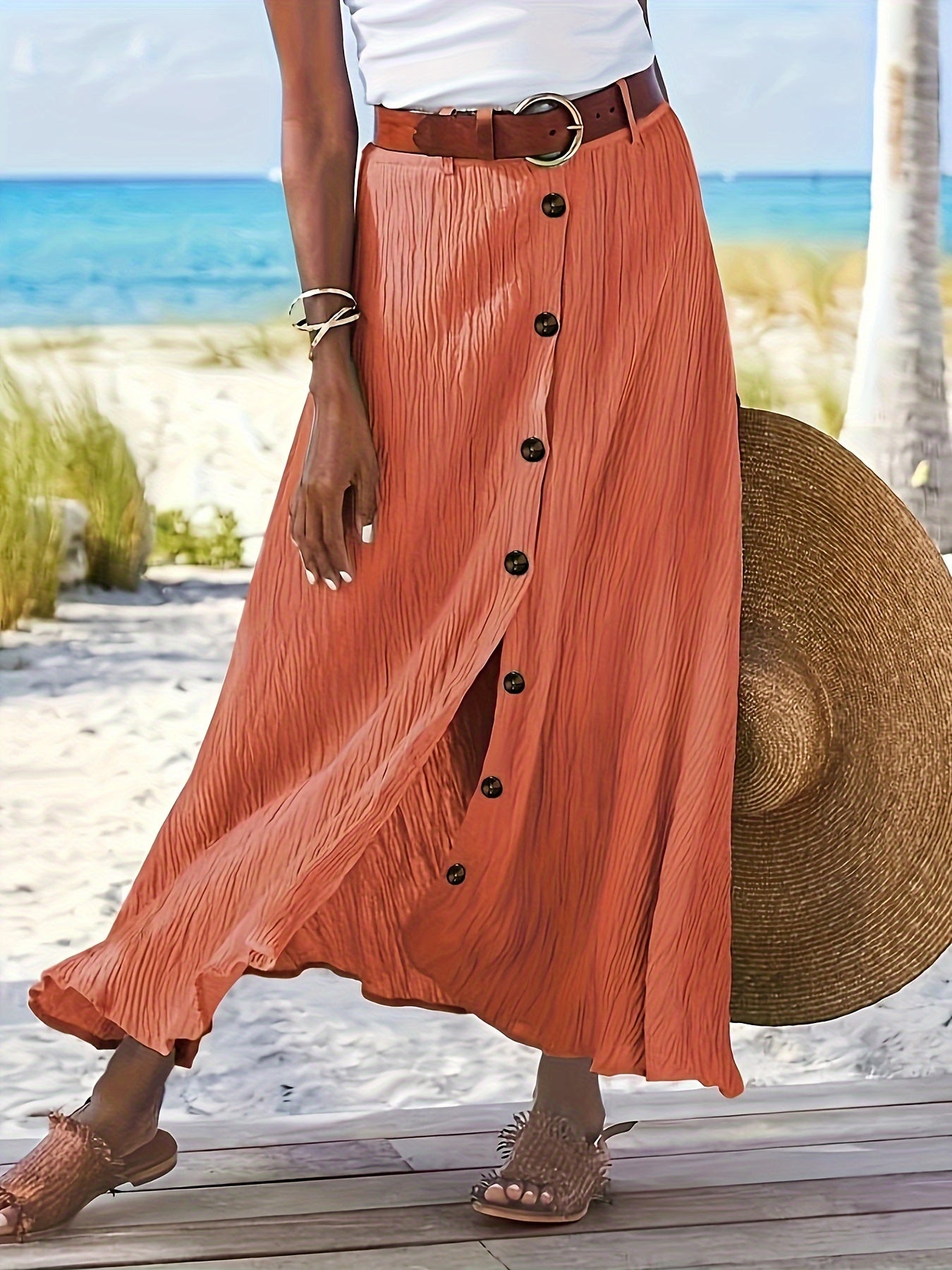 Matilda | Elegant Flattering A-Line Midi Skirt