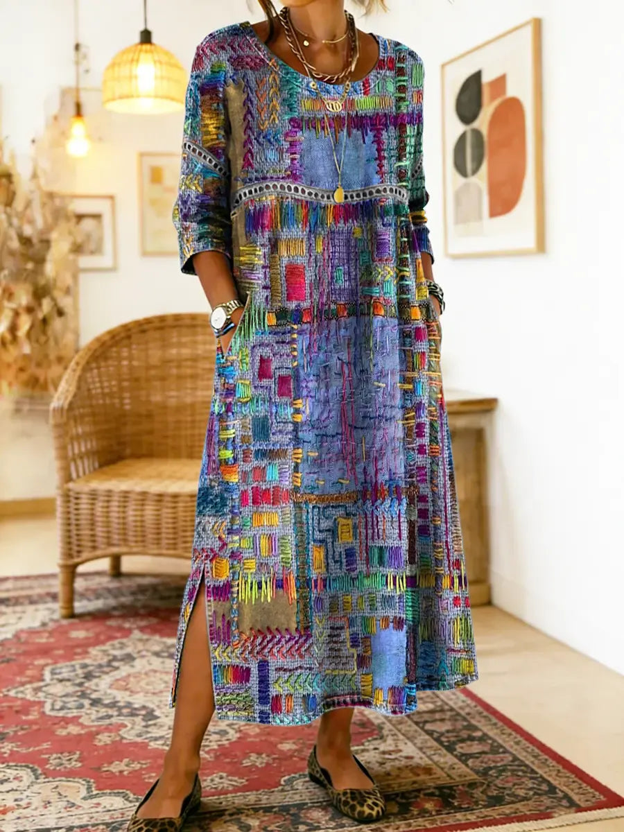 Abby | Elegant Casual Ethnic Dress