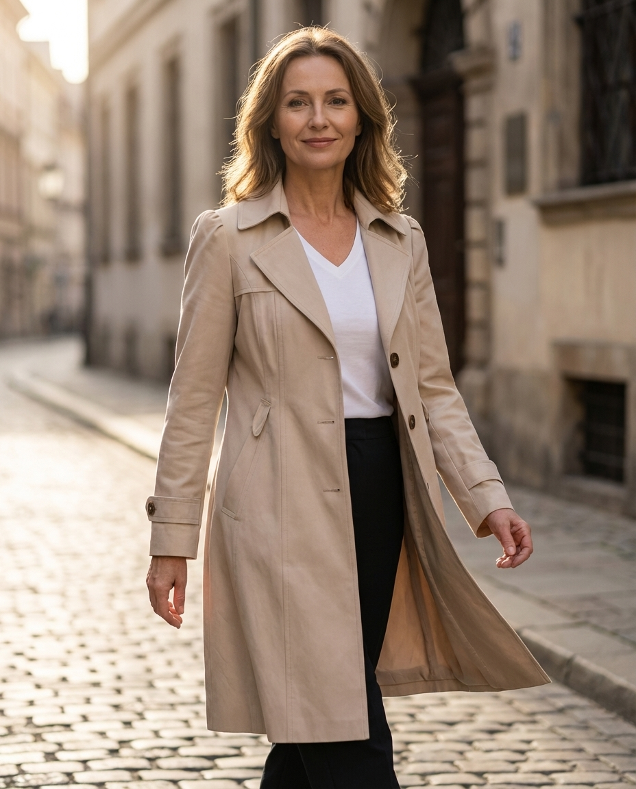 Caterina | Elegant Vintage Overcoat