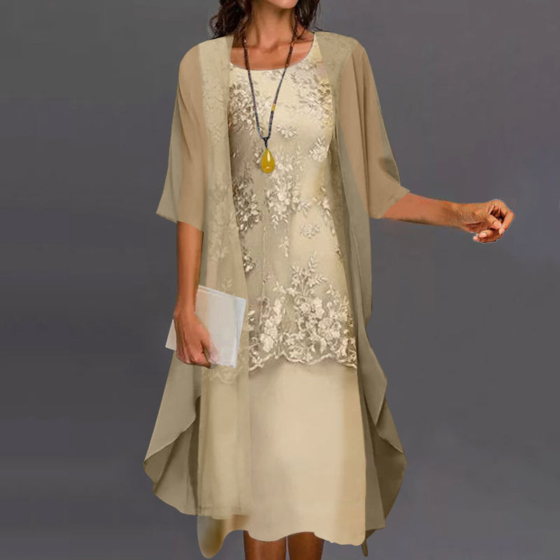 Melanie | Elegant Timeless Two-Piece Dress