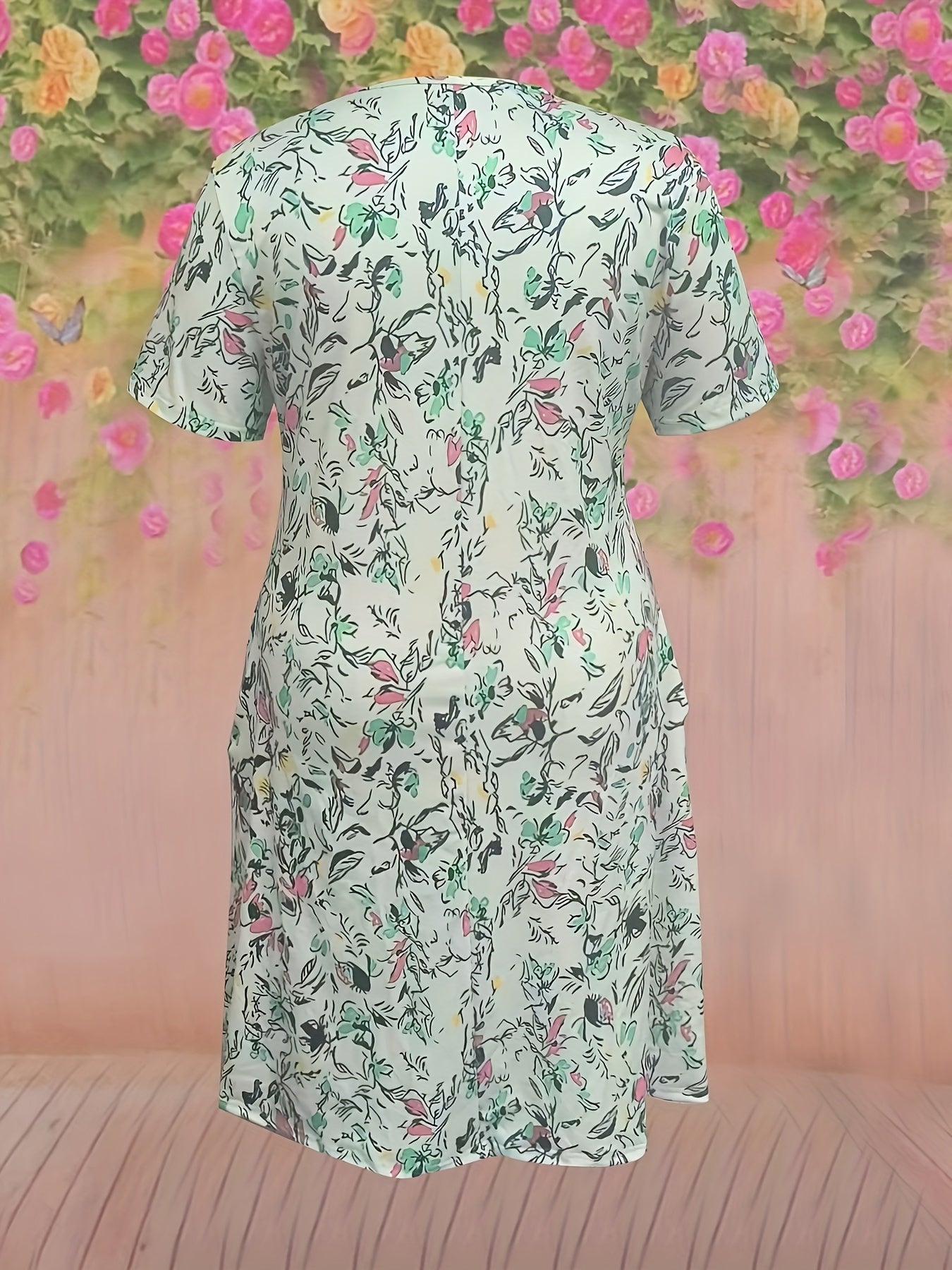 Charlotte | Elegant Short Sleeve Dress