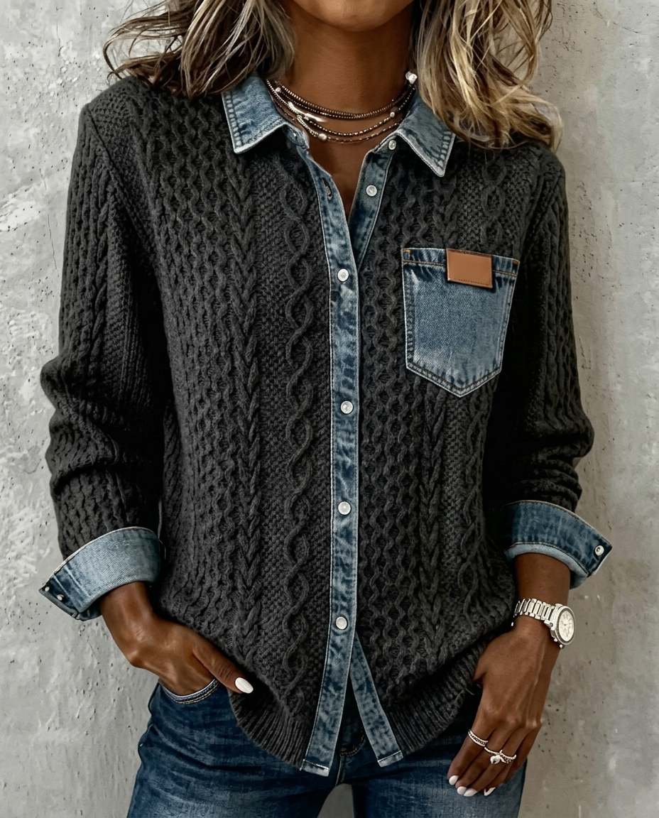 Lena | Floral Patchwork Spring Jacket