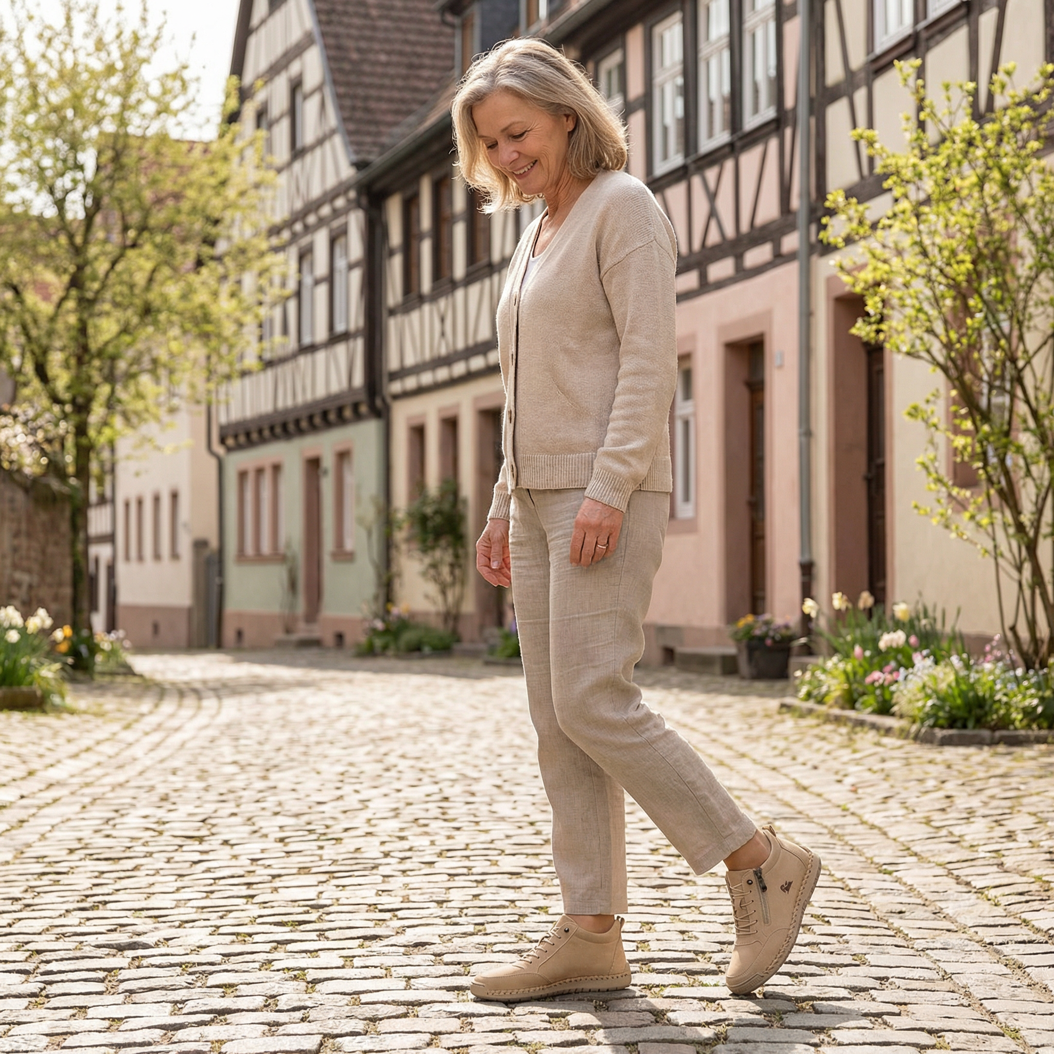 Mila | Supportive Orthopaedic Zip Trainers