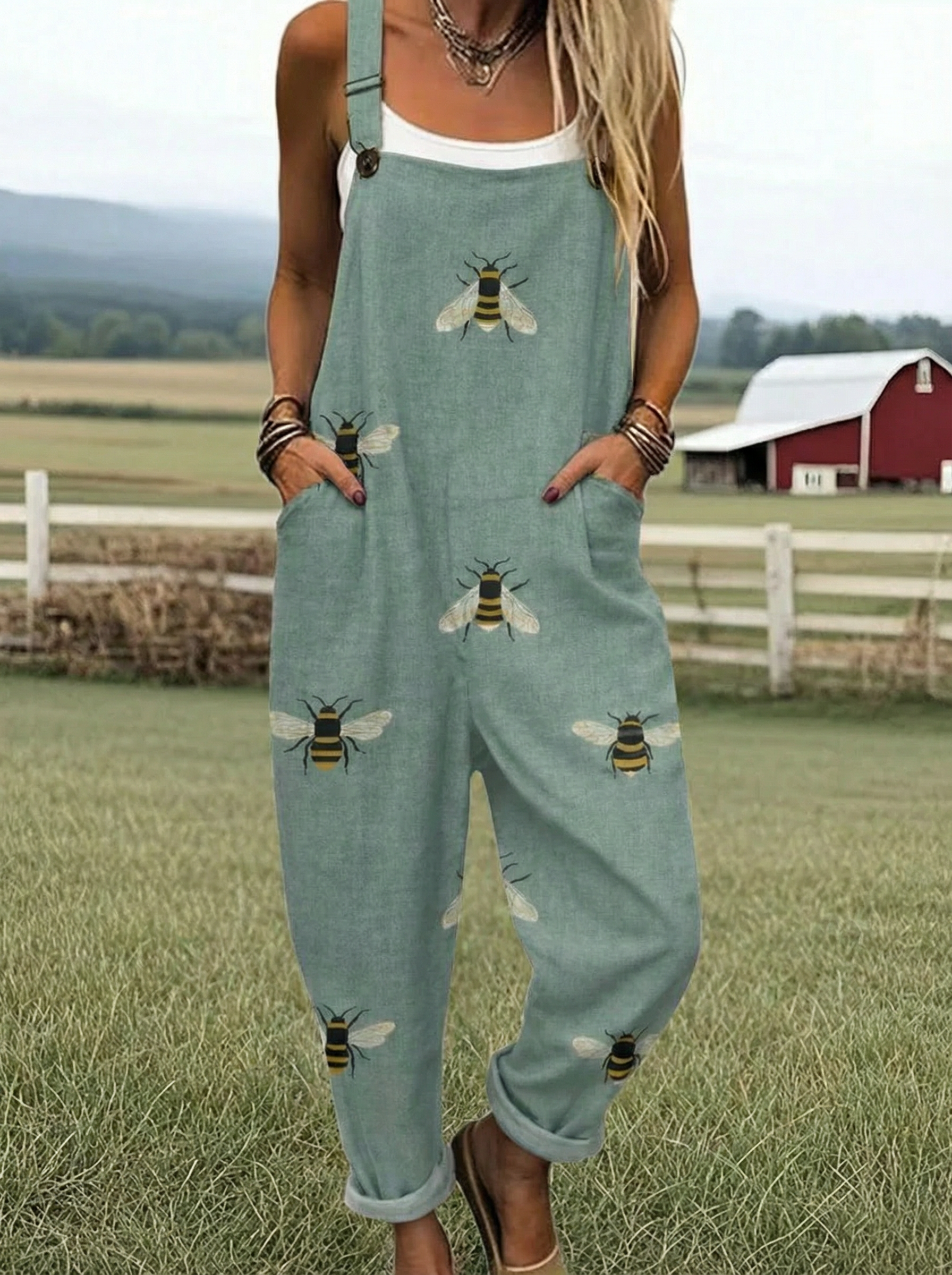 VB | Trendy Printed Jumpsuit