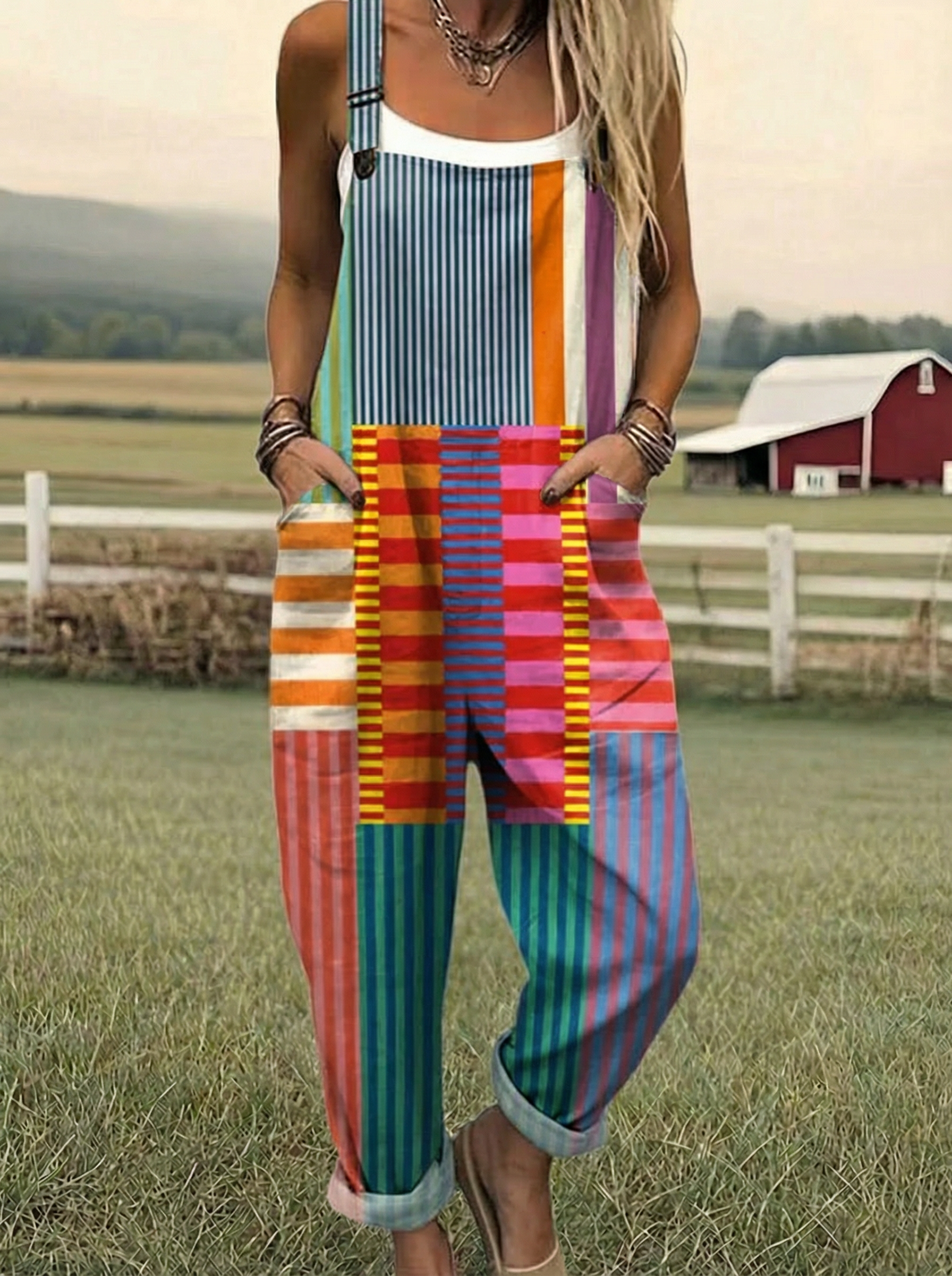 VB | Comfortable Wide Garden Jumpsuit