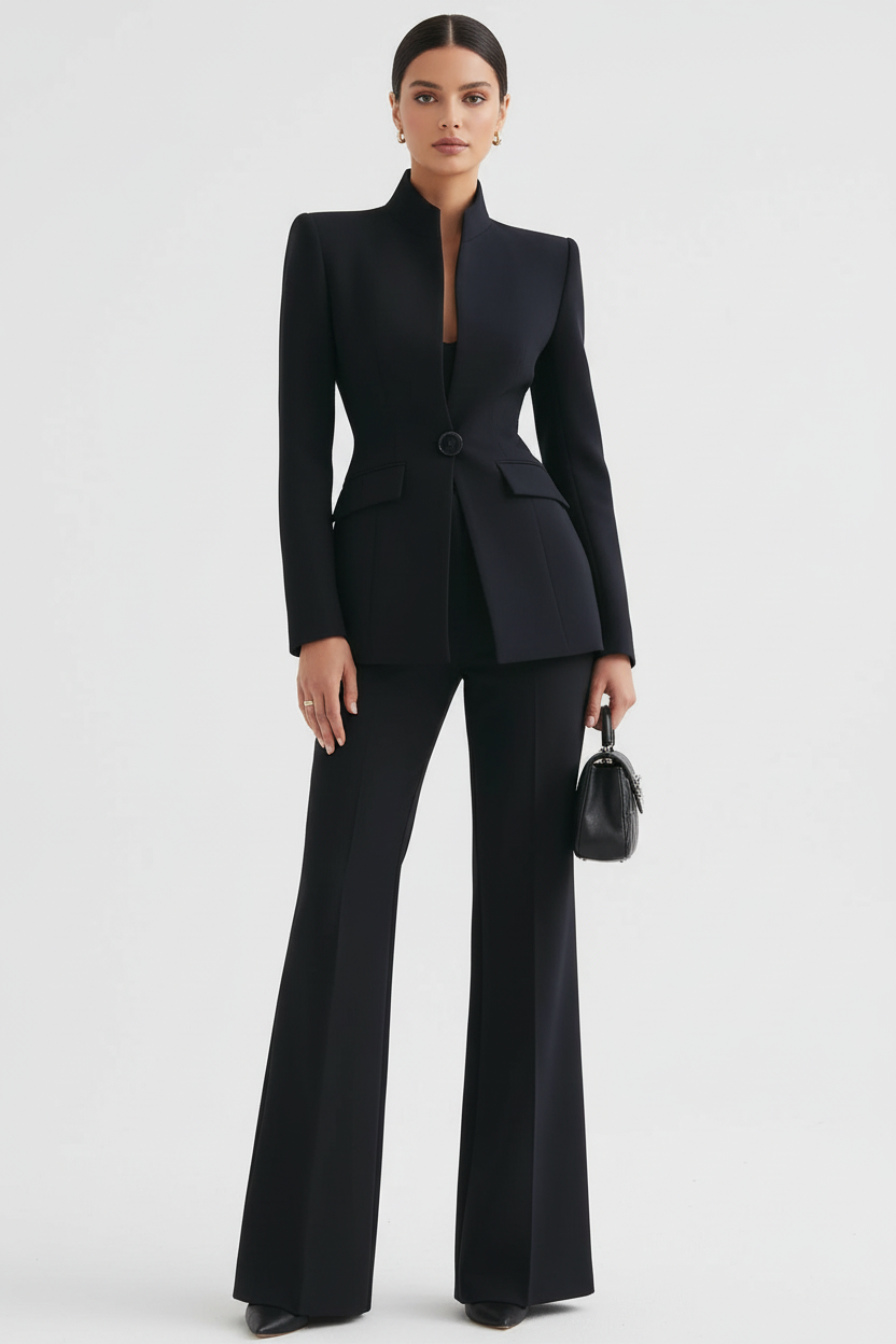 Gia | Complete Blazer and Palazzo Trousers