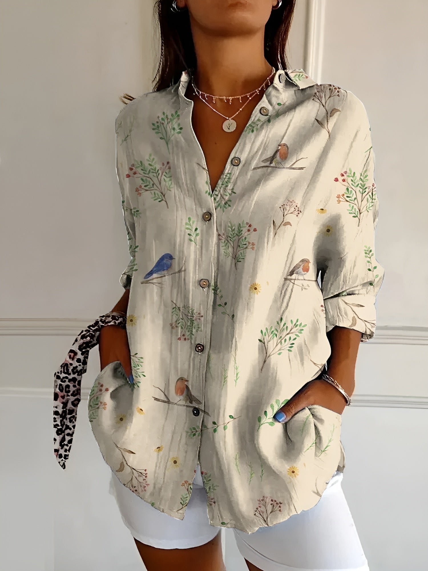 Imogen | Vintage Long Sleeve Shirt