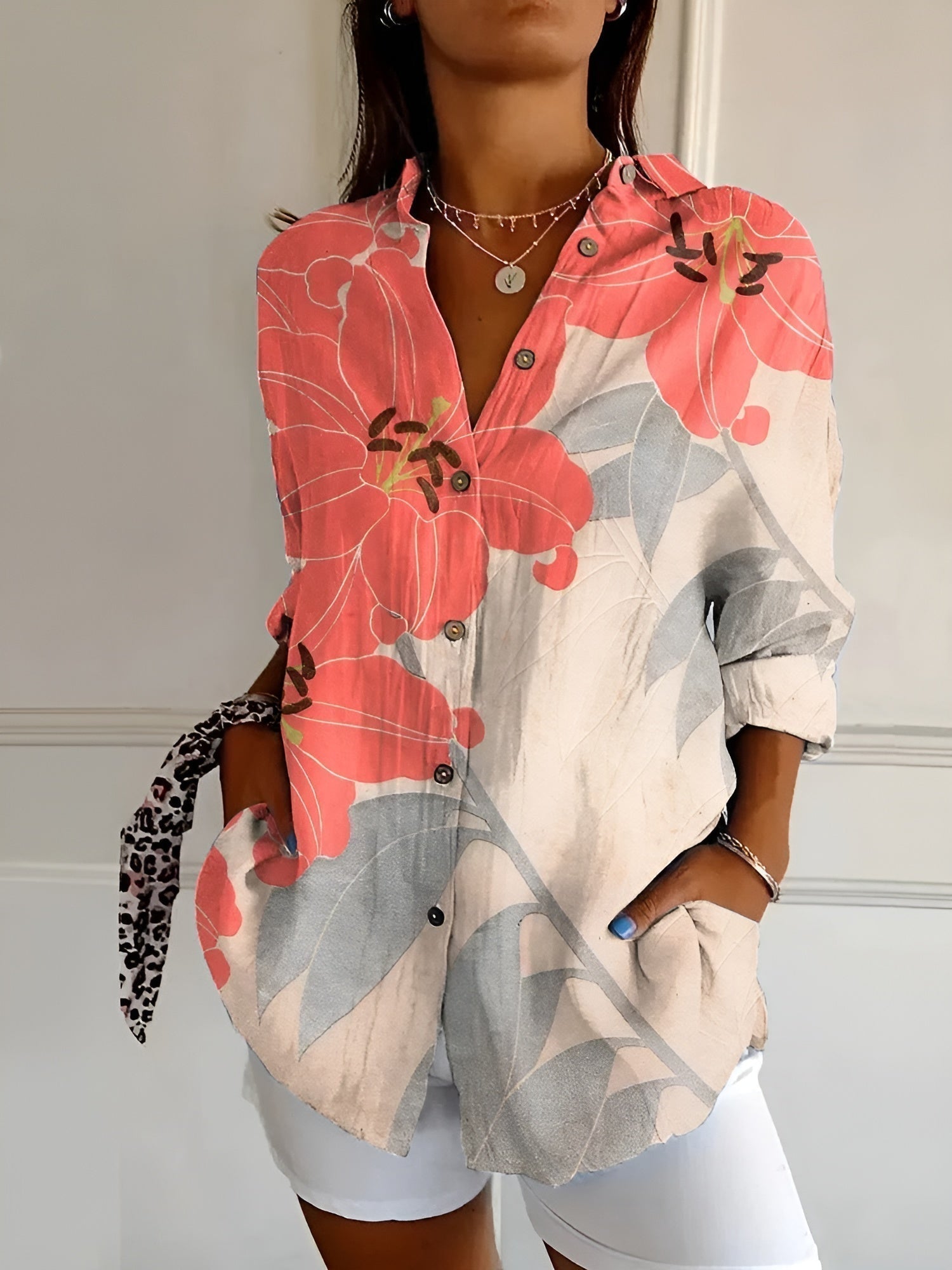 Harper | Vintage Long Sleeve Shirt
