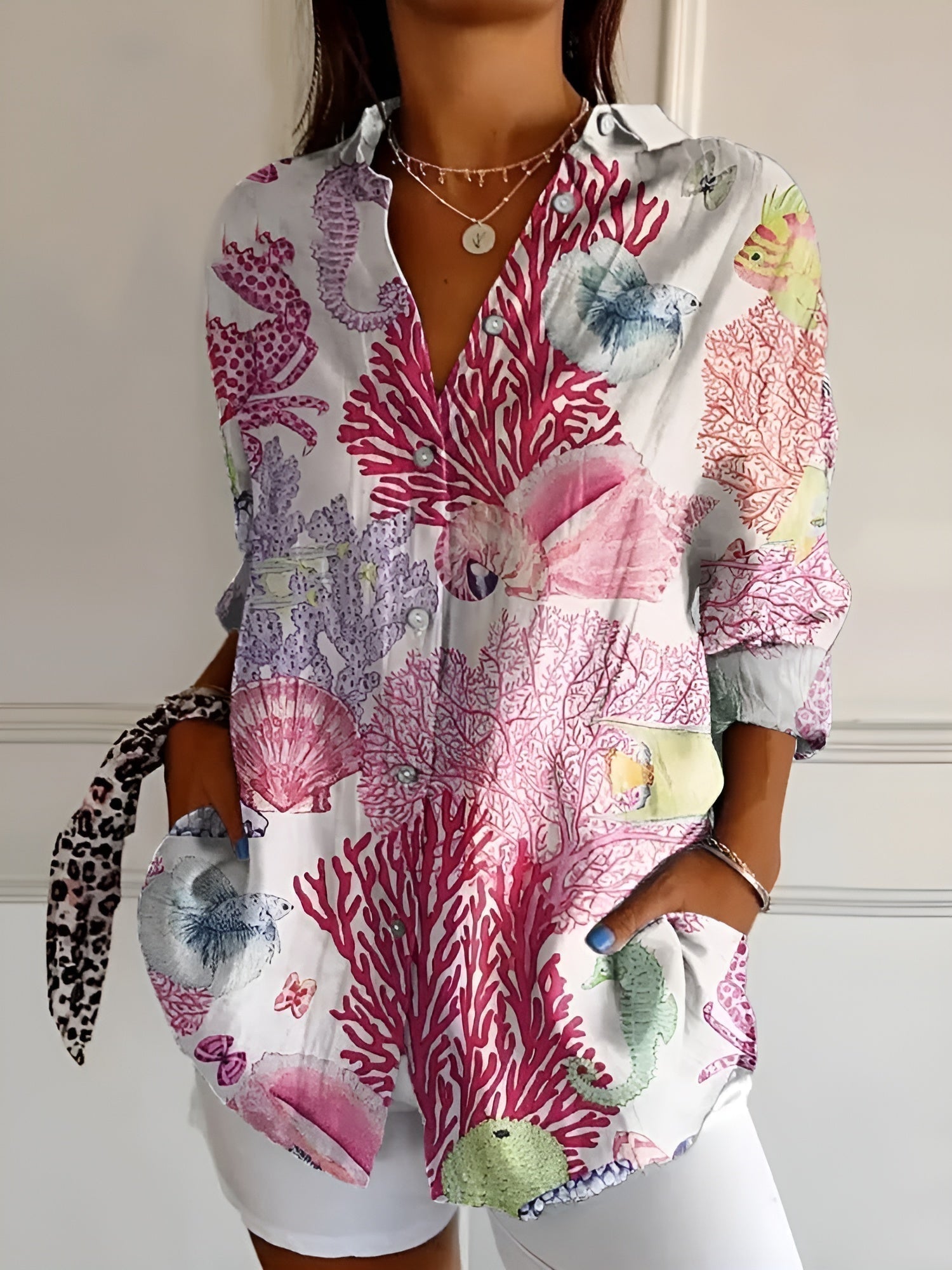 Carys | Vintage Long Sleeve Shirt
